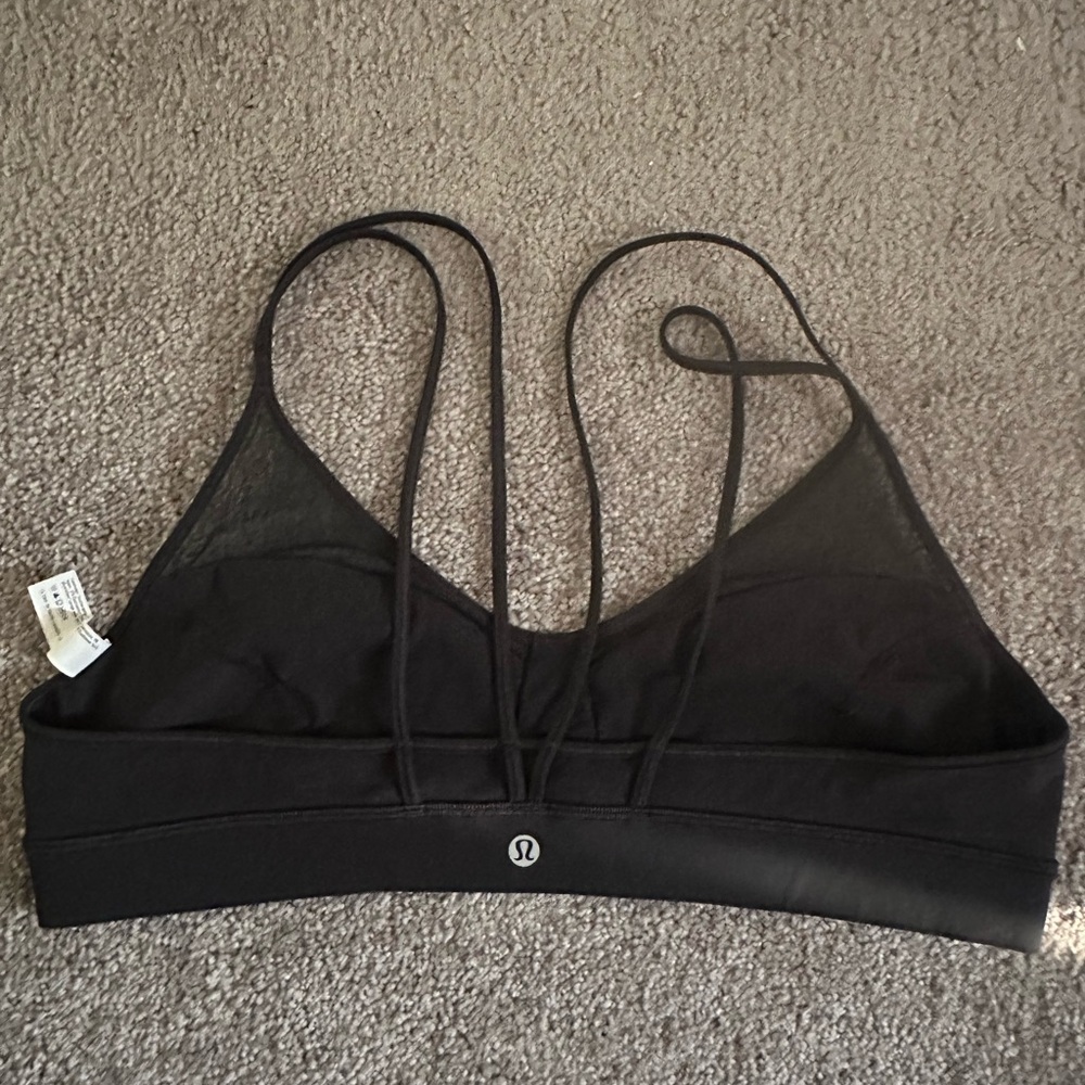 lululemon athletica Black Double-Strap Bra